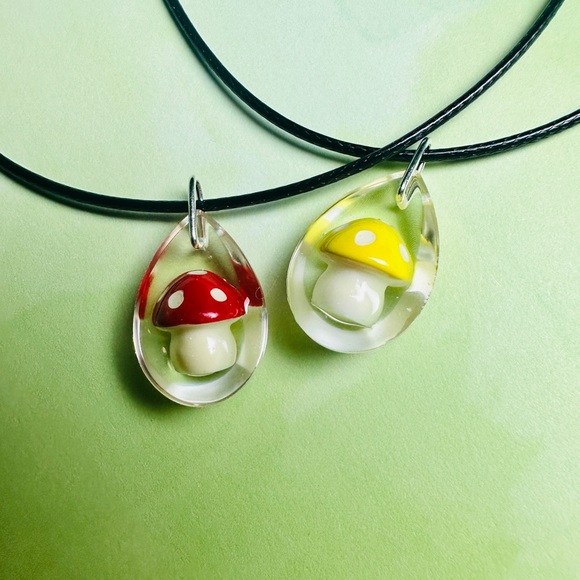 Mushroom Necklaces - Picture 5 of 9